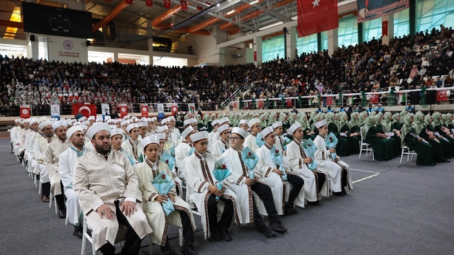 Erzincan'da 163 hafız için icazet töreni düzenlendi