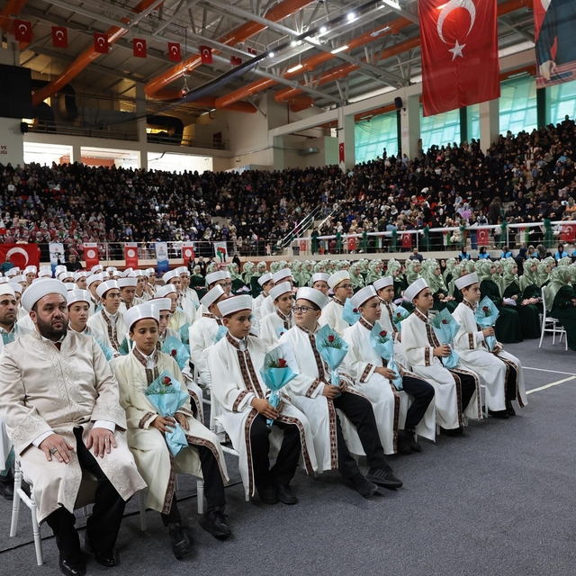 Erzincan'da 163 hafız için icazet töreni düzenlendi