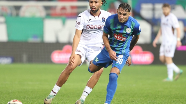 Trabzonspor deplasmanda Çaykur Rizespor'u mağlup ederek galibiyet serisini sürdürdü
