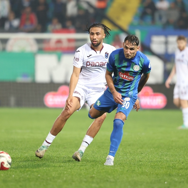Trabzonspor deplasmanda Çaykur Rizespor'u mağlup ederek galibiyet serisini...