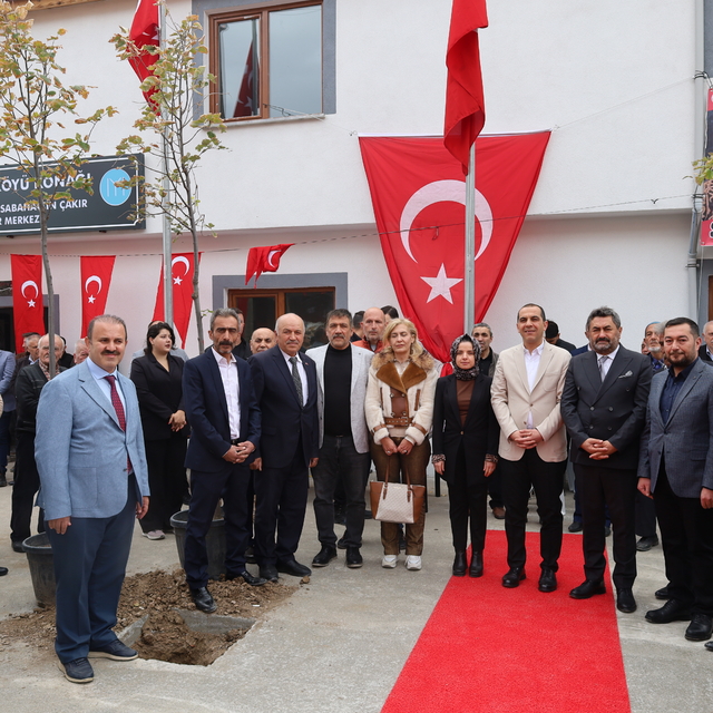 Kayıören köy konağı törenle açıldı