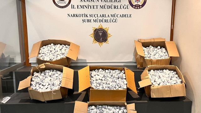 TIR'da 153 bin 615 sentetik hap ele geçirildi