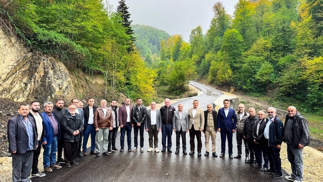 Sinop Milletvekili Maviş, Türkeli ilçesindeki grup yolunu inceledi