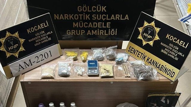Kocaeli'de düzenlenen uyuşturucu operasyonlarında 6 şüpheli tutuklandı