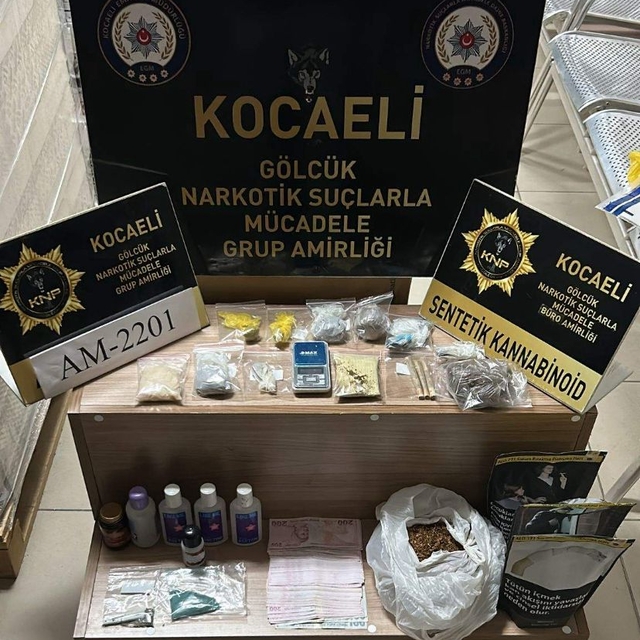 Kocaeli'de düzenlenen uyuşturucu operasyonlarında 6 şüpheli tutuklandı