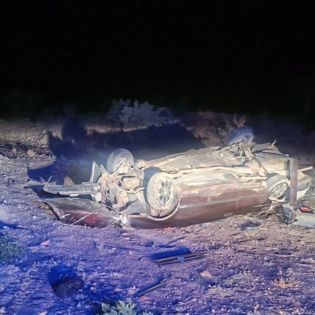 Çankırı'da şarampole devrilen otomobildeki 4 kişi yaralandı