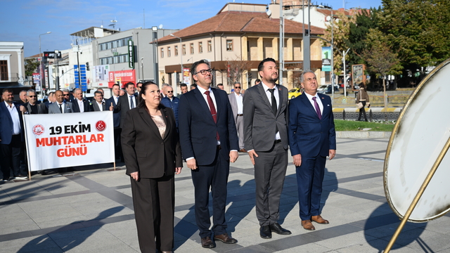 Edirne'de Muhtarlar Günü kutlandı