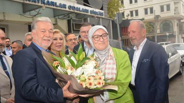 AK Parti Genel Başkan Yardımcısı Uygur'dan İESOB'a ziyaret