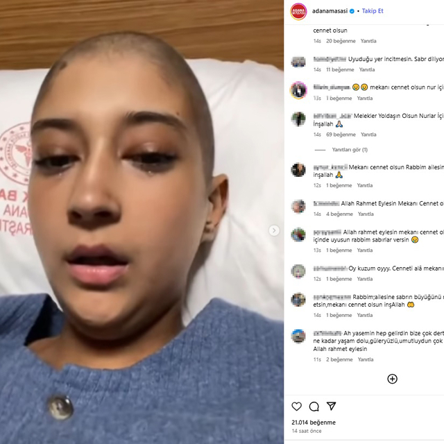 Yasemin lösemiyle mücadelesini kaybetti; duygulandıran veda şarkısı