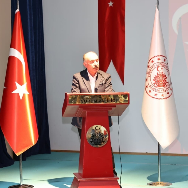 Çorum'da Muhtarlar Günü programı gerçekleştirildi