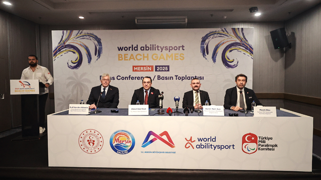 Mersin'de organize edilen Dünya Bedensel Engelliler Plaj Oyunları yarın başlayacak