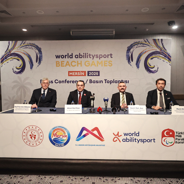 Mersin'de organize edilen Dünya Bedensel Engelliler Plaj Oyunları yarın baş...