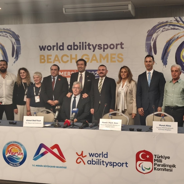 Mersin 2025 Dünya Bedensel Engelliler Plaj Oyunları başlıyor