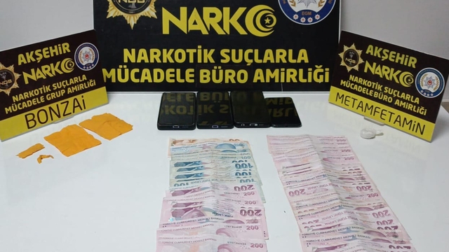 Konya'da uyuşturucu operasyonunda 12 şüpheli gözaltına alındı