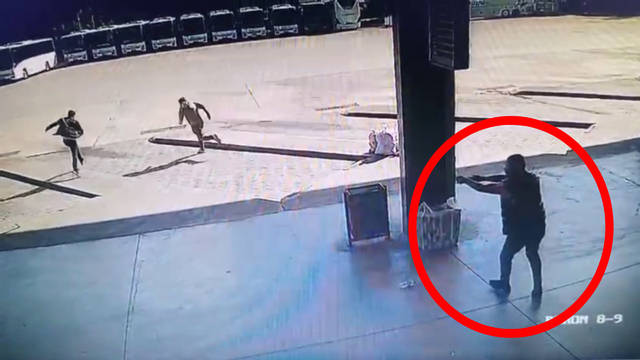 Otogarda etrafa ateş açtı, polis tarafından bacağından vurulup yakalandı (2)
