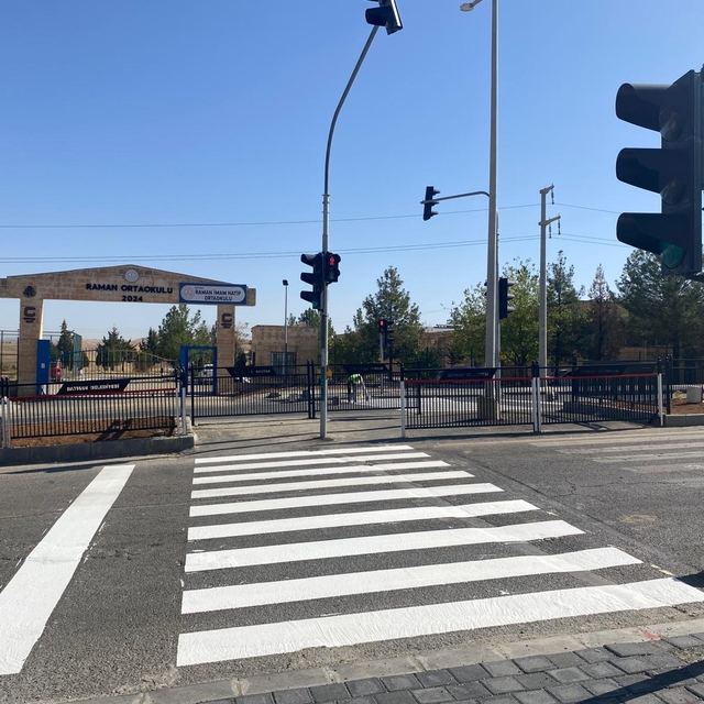 Batman'da kademeli yaya geçidi uygulaması başlatıldı