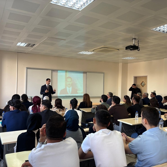 Kaymakam Soylu, üniversitelilerle buluştu