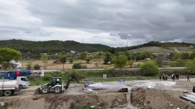 Boyabat'ta yeni içme suyu kaynağı bulundu