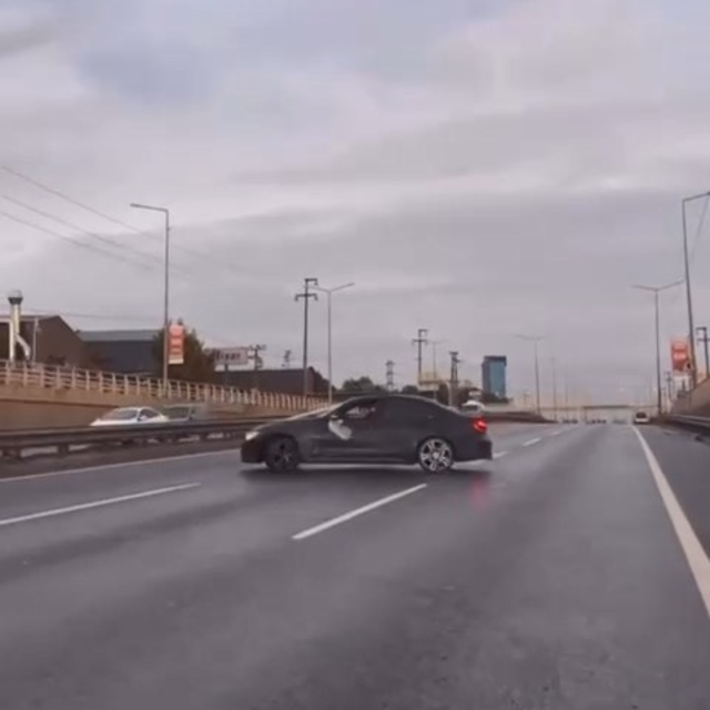 Düğün konvoyunda drift atan sürücüye 52 bin TL ceza