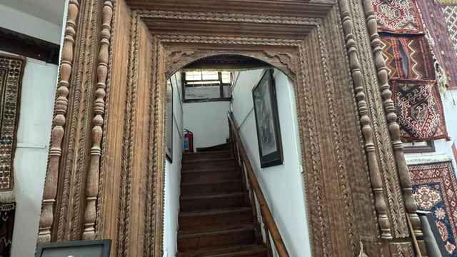 'Kaleiçi'nde bulunan mihrap etnografik açıdan önemli bir eser'