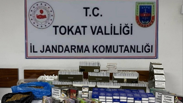 Tokat'ta 2 bin 340 makaron ele geçirildi