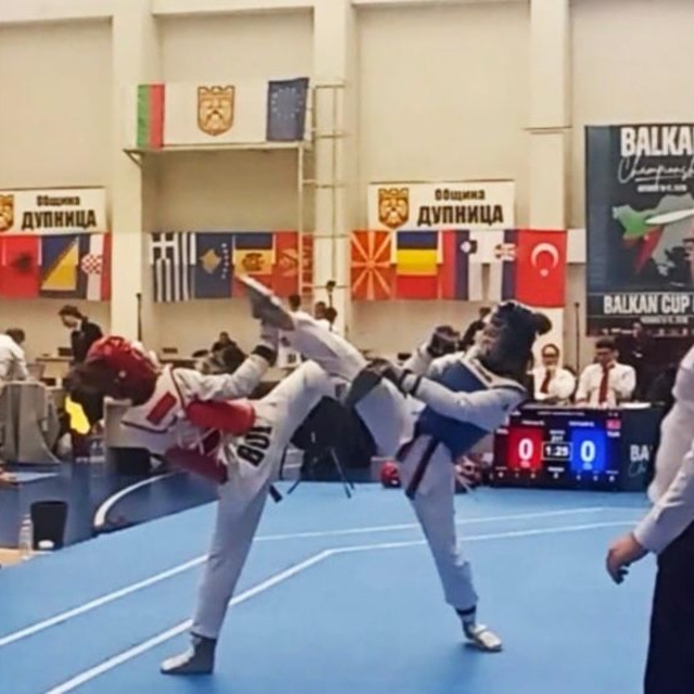 Muğlalı sporcu Balkan Taekwondo Cup'ta bronz madalya kazandı