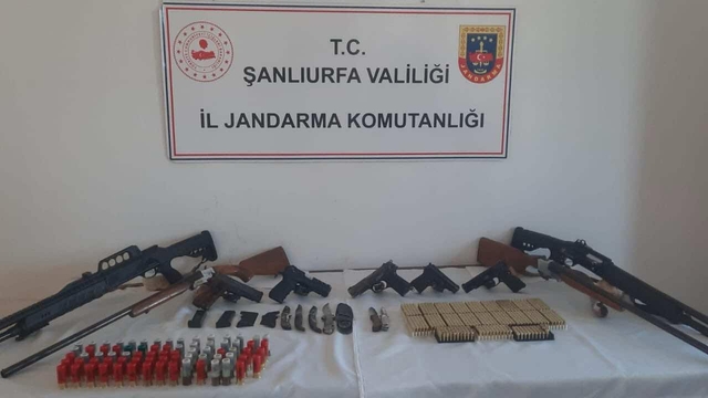 Şanlıurfa'da düğünde silahla havaya ateş eden 4 zanlı yakalandı