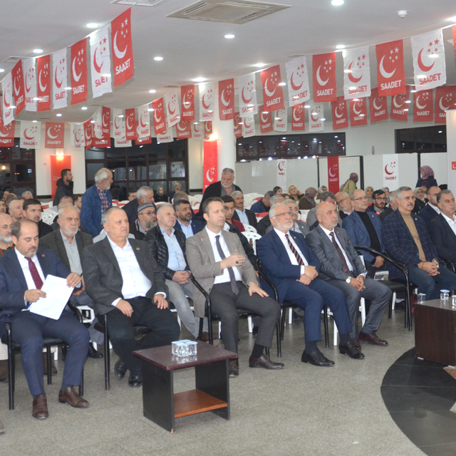 Saadet Partisi Karamürsel İlçe Başkanlığına Sağlam yeniden seçildi