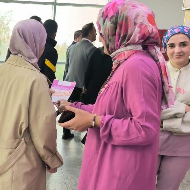 Şırnak'ta meme kanseri farkındalık etkinliği düzenlendi