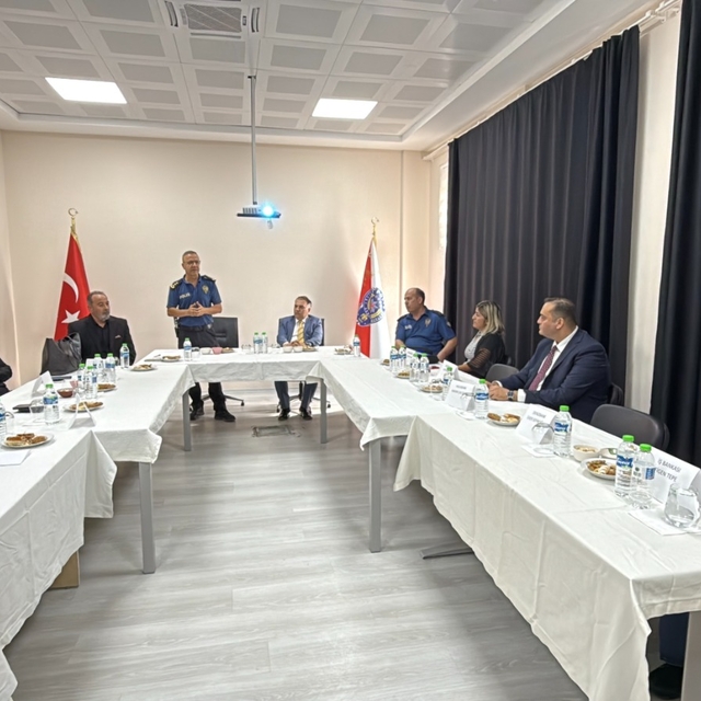 Anamur ilçesinde asayiş değerlendirme toplantısı yapıldı