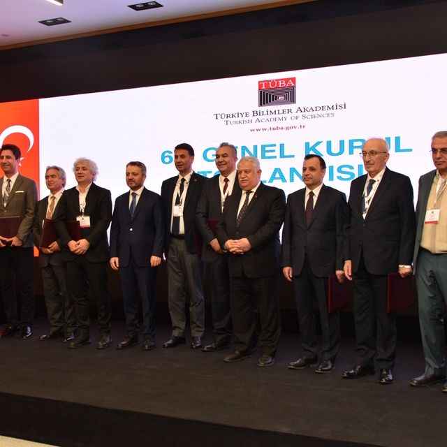 Prof. Dr. Ömer Özkan'a "TÜBA Şeref Üyeliği Beratı" verildi