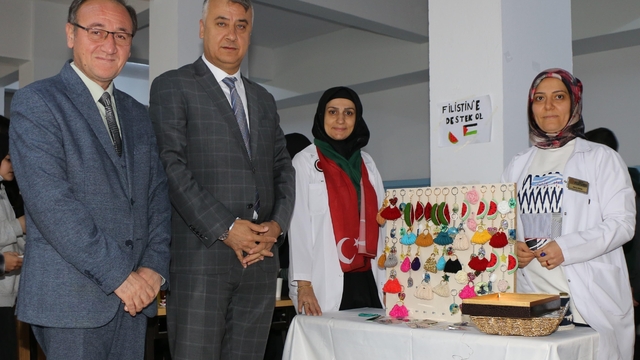 Amasya'da Filistin'e Destek Kermesi düzenlendi