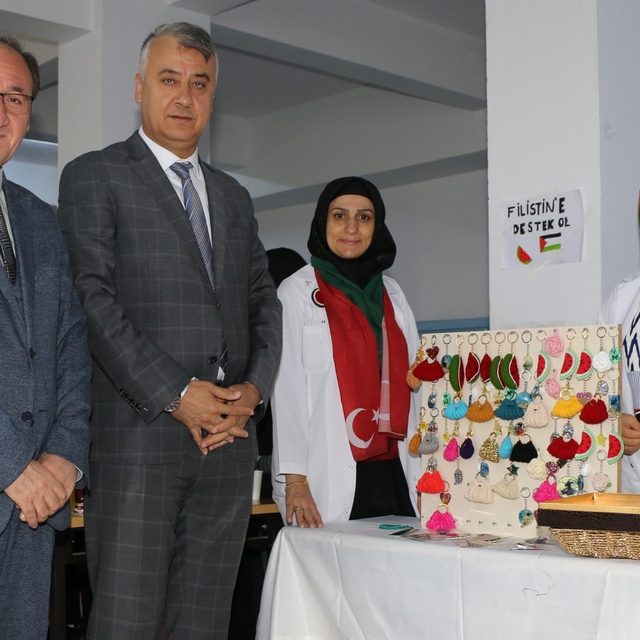 Amasya'da Filistin'e Destek Kermesi düzenlendi