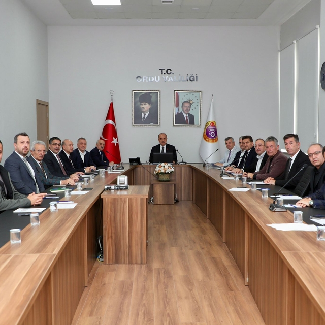 Ordu'da İstihdam ve Mesleki Eğitim Kurulu Toplantısı yapıldı