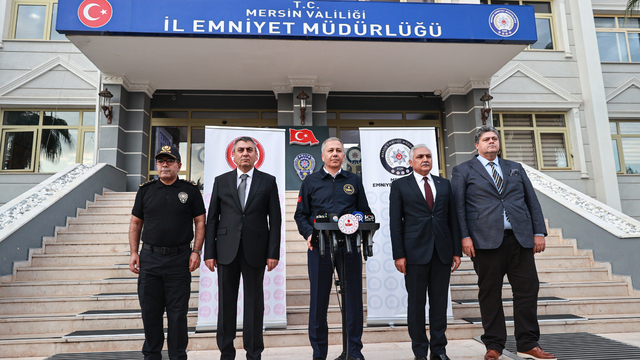 İçişleri Bakanı Yerlikaya, "Narkokapan Mersin" operasyonuna ilişkin konuştu:
