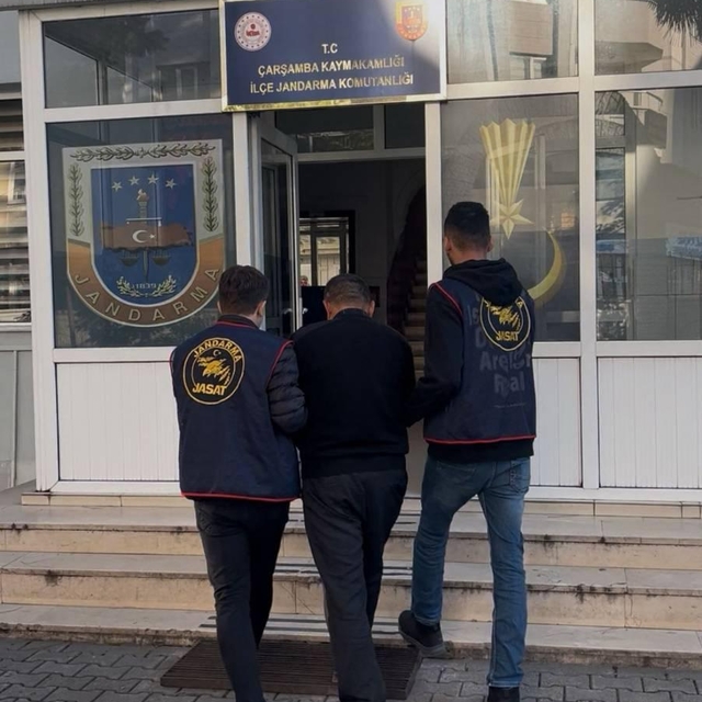 Samsun'da 8 yıl kesinleşmiş hapis cezası olan firari hükümlü yakalandı