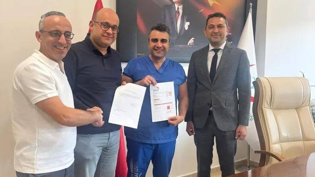 Elmalı Devlet Hastanesi'ne MR cihazı bağışlandı