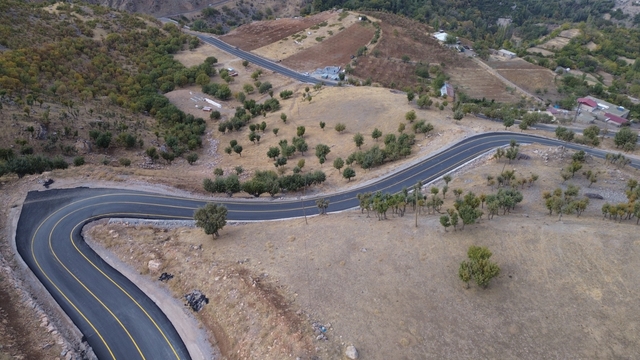 Siirt'te iki köy yolu asfaltlandı