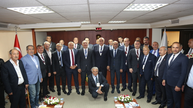 PANKOBİRLİK'te Ramazan Erkoyuncu yeniden başkan seçildi