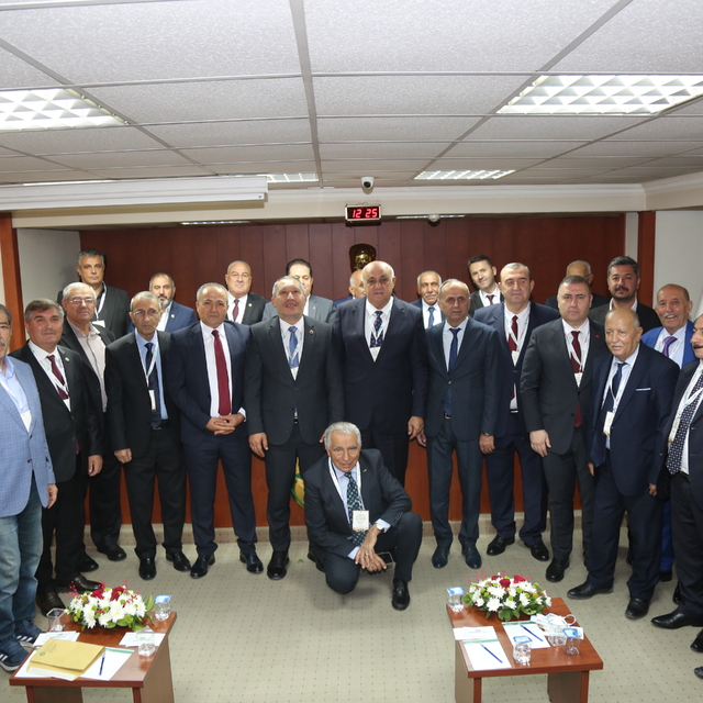 PANKOBİRLİK'te Ramazan Erkoyuncu yeniden başkan seçildi