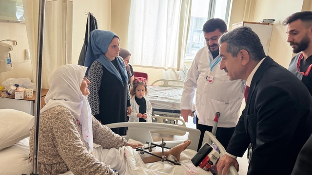 Şırnak Valisi Ekici'den hastalara ziyaret
