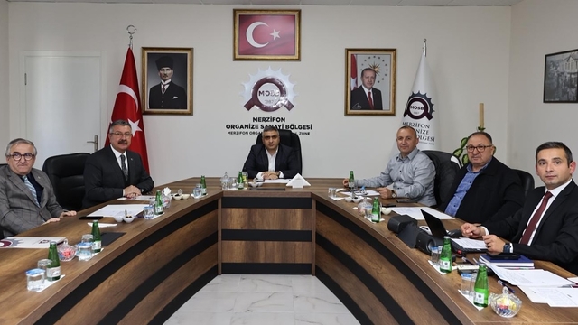 Merzifon OSB Yönetim Kurulu Toplantısı yapıldı