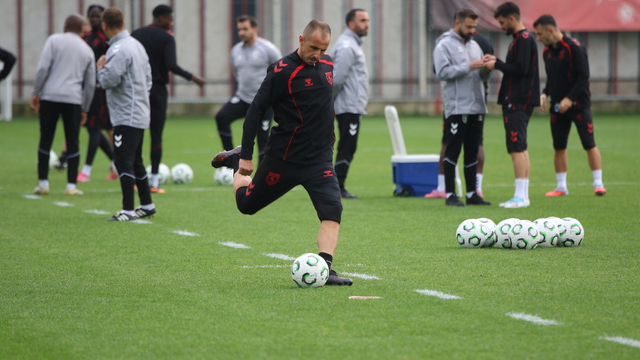 Samsunspor, Dinamo Kiev maçı hazırlıklarını tamamladı