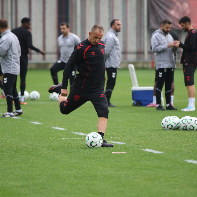 Samsunspor, Dinamo Kiev maçı hazırlıklarını tamamladı