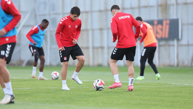 Sivasspor, Atakaş Hatayspor maçının hazırlıklarına devam etti