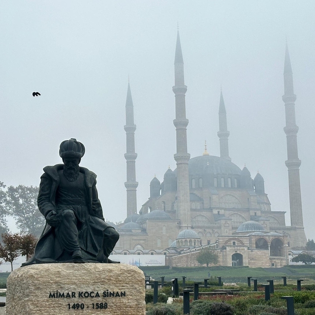Edirne'de sis etkili oldu