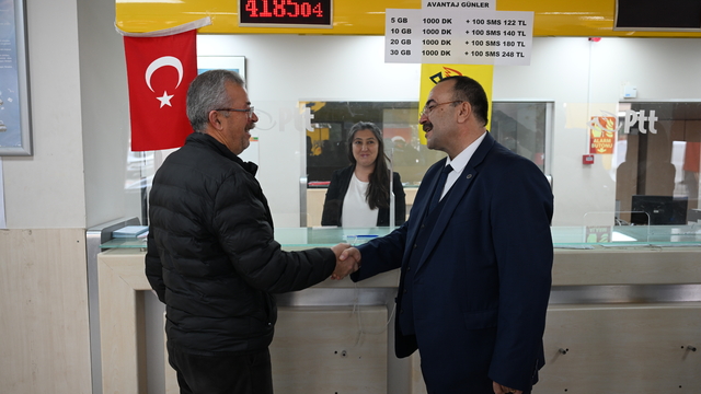 Edirne'de PTT'nin kuruluşunun 185. yıl dönümü kutlandı