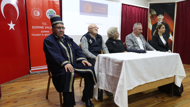 Edirne'nin ahileri öğrencilerle buluştu