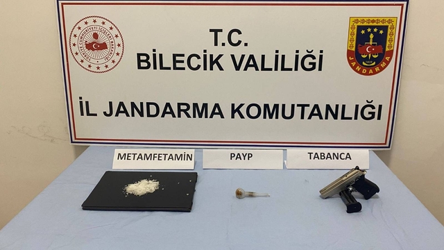 Bilecik'te uyuşturucu operasyonunda 1 zanlı yakalandı