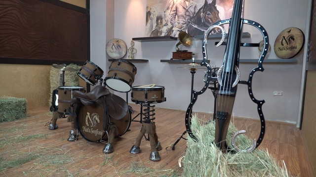 Elazığ'da geri dönüşüm malzemeleriyle yapılan enstrümanlar Ankara'daki konserlerde kullanılacak